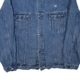 PORT AUTHORITY Mens Denim Jacket Blue XL