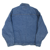 PORT AUTHORITY Mens Denim Jacket Blue XL