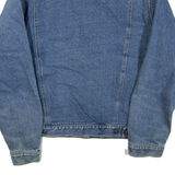 NEVADA Mens Blanket Lined Denim Jacket Blue M