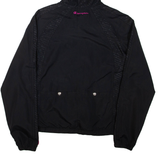 CHAMPION Womens Anorak Jacket Black Hooded S