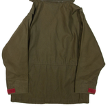 TOMMY HILFIGER Womens Jacket Green Hooded S