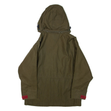 TOMMY HILFIGER Womens Jacket Green Hooded S