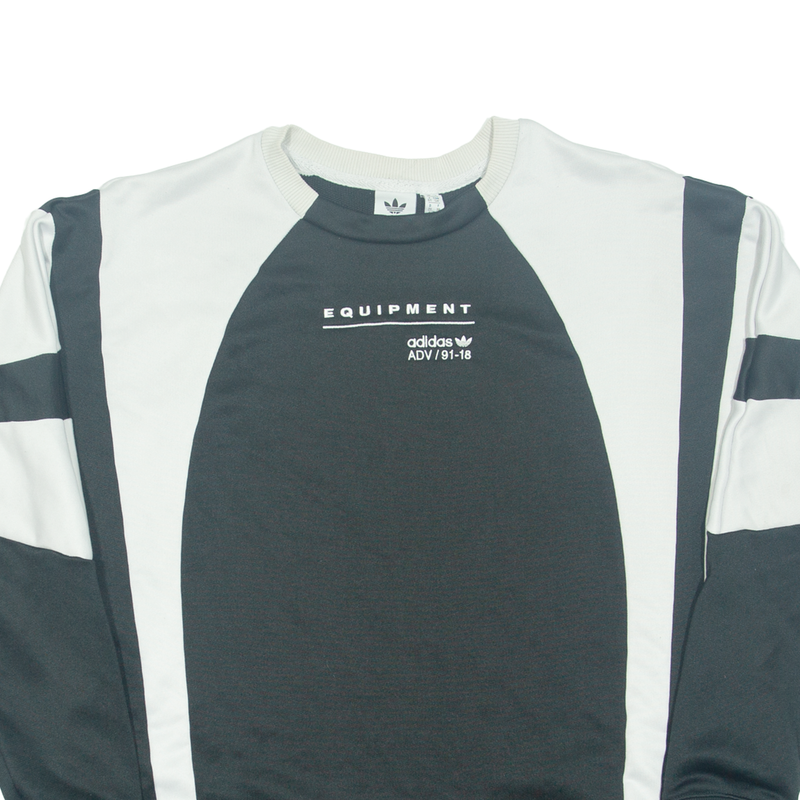 ADIDAS Equipment Adidas Adv 91-18 Womens Sweatshirt Black UK 10