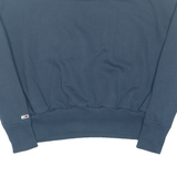 TOMMY HILFIGER Cropped Womens Sweatshirt Blue XXS