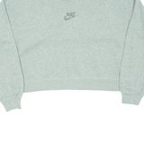 NIKE Cropped Womens Sweatshirt Grey S