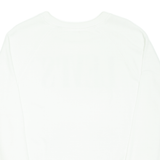 LEVI'S Womens Sweatshirt White S