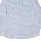 TED BAKER Mens Shirt Blue Geometric Long Sleeve M
