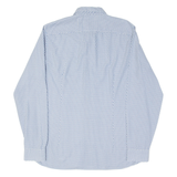 TED BAKER Mens Shirt Blue Geometric Long Sleeve M