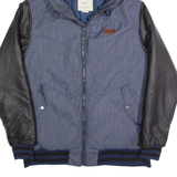 VANS Mens Varsity Jacket Blue Hooded M