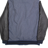 VANS Mens Varsity Jacket Blue Hooded M