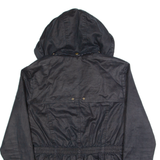 DIESEL Womens Jacket Blue Hooded XS