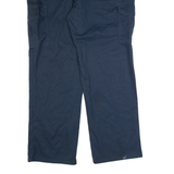 DICKIES Cargo Workwear Mens Trousers Blue Regular Straight W38 L32