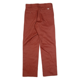 DICKIES 874 Workwear Mens Trousers Brown Regular Straight W30 L30