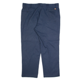 DICKIES Flex 874 Workwear Mens Trousers Blue Regular Straight W42 L30