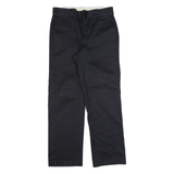 DICKIES Workwear Mens Trousers Black Regular Straight W30 L30