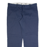 DICKIES 774 Workwear Mens Trousers Blue Regular Straight W42 L32