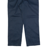 DICKIES Workwear Mens Trousers Blue Regular Straight W38 L30