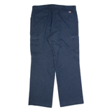 DICKIES Workwear Mens Trousers Blue Regular Straight W40 L31