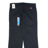 DICKIES Workwear Womens Trousers Black Relaxed Straight W36 L32