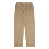 WRANGLER Workwear Mens Trousers Brown Regular Straight W29 L30