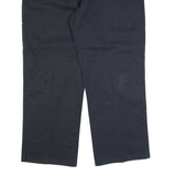 DICKIES Workwear Mens Trousers Black Regular Straight W38 L30