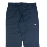 DICKIES Workwear Mens Trousers Blue Loose Straight W40 L30