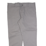 DICKIES Workwear Mens Trousers Grey Regular Straight W38 L30