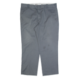 DICKIES 874 Workwear Mens Trousers Grey Regular Straight W40 L30