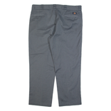 DICKIES 874 Workwear Mens Trousers Grey Regular Straight W40 L30