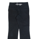 DICKIES Workwear Womens Trousers Black Slim Bootcut W30 L30