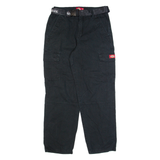 DICKIES Cargo Workwear Womens Trousers Black Regular Tapered W26 L27