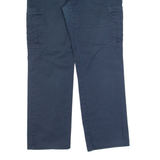 DICKIES Cargo Workwear Womens Trousers Blue Regular Straight W30 L30