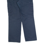 DICKIES Cargo Workwear Womens Trousers Blue Regular Straight W30 L30