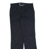 DICKIES Workwear Womens Trousers Black Relaxed Straight W30 L32