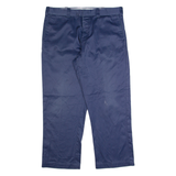 BIG MAC Workwear Mens Trousers Blue Regular Straight W38 L30