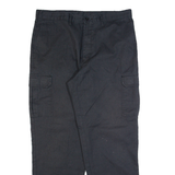 DICKIES Workwear Mens Trousers Black Regular Straight W38 L32
