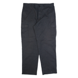 DICKIES Workwear Mens Trousers Black Regular Straight W38 L32