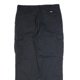 DICKIES Workwear Mens Trousers Black Regular Straight W38 L32