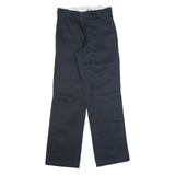 DICKIES 974 Workwear Mens Trousers Black Regular Straight W26 L30