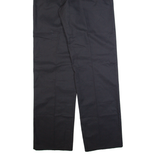 DICKIES Workwear Mens Trousers Black Regular Straight W38 L39