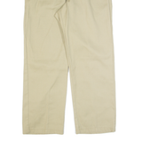 DICKIES 874 Workwear Mens Trousers Beige Regular Straight W34 L28