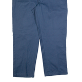 DICKIES Workwear Mens Trousers Blue Regular Straight W40 L29