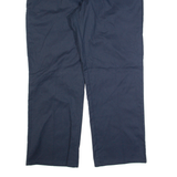 DICKIES Workwear Mens Trousers Blue Regular Straight W38 L30