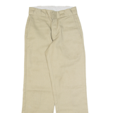 DICKIES Workwear Mens Trousers Beige Regular Straight W26 L30