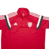 ADIDAS FC Zwingen Mens Polo Shirt Red 2XL