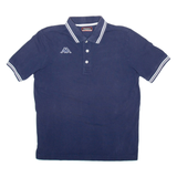KAPPA Mens Polo Shirt Blue S