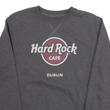 HARD ROCK CAFE Dublin Mens Sweatshirt Grey M