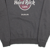 HARD ROCK CAFE Dublin Mens Sweatshirt Grey M