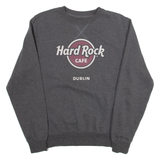 HARD ROCK CAFE Dublin Mens Sweatshirt Grey M
