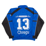 SALLER BLUE SHARKS 13 Chregu Mens Sweatshirt Blue 1/4 Zip M